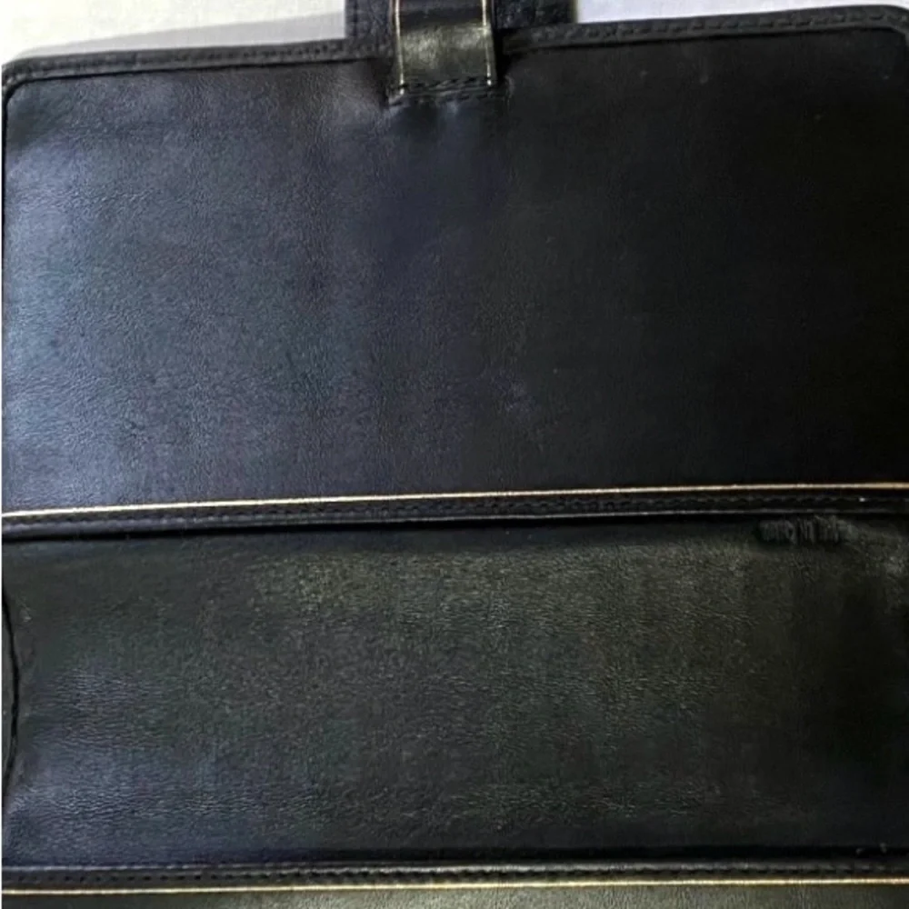 Coach vintage unisex CC signature print canvas wallet